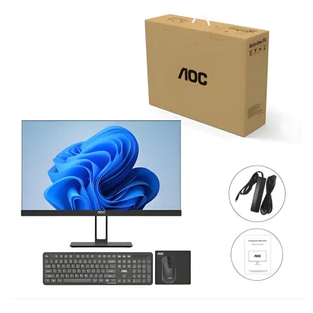 Imagem do Computador Corporativo 27 Aoc I7 13a Geracao 16gb Ssd 512gb Preto 127 220v