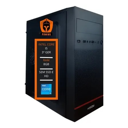 Imagem do Cpu Pc Torre Core I5 3 20ghz 8gb Sem Hd Ou Ssd 8 Gb