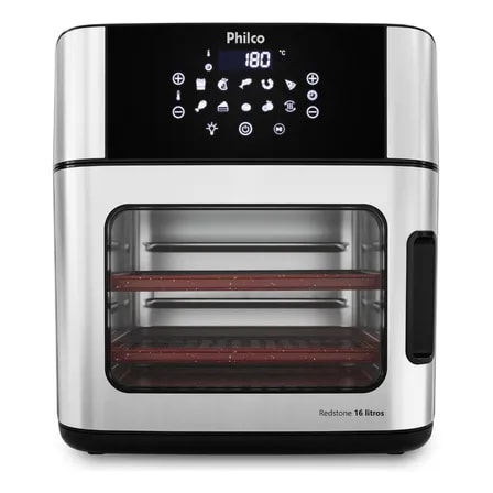 Imagem do Fritadeira Air Fryer Philco Paf16a 4 Em 1 Painel Digital 16l