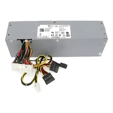 Imagem do Fonte Dell 240w 24 Pinos Inc Model Ac240es 01 Sata Outle Co Cinza