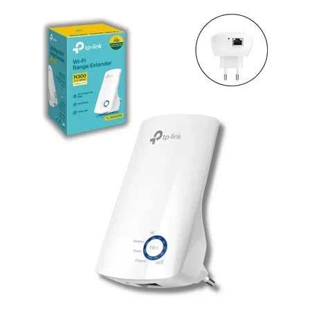 Imagem do Repetidor De Sinal Wifi Tp Link Tl Wa850re Amplificador 300 Mbps Expansor Internet Rapida Barato Branco Tplink