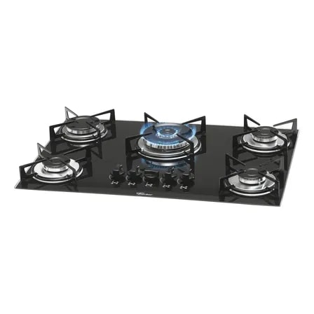 Imagem do Fogao Cooktop Gas Fischer Tripla Chama 1743 Preto