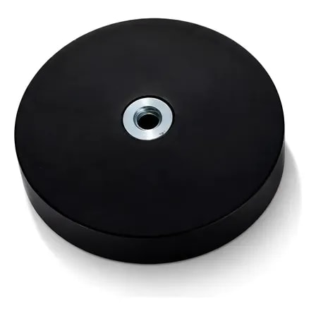 Imagem do Fixador Magnetico Ima Emborrachado 66mm M6 Femea