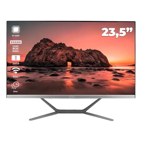 Imagem do Aitek Aio T5224 Branco Intel 3320 I5 3320 8 Gb 256 Gb