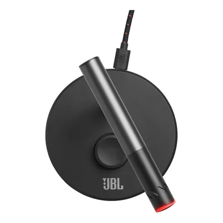 Imagem do Microfone Condensador Quantum Stream Talk Jbl Preto