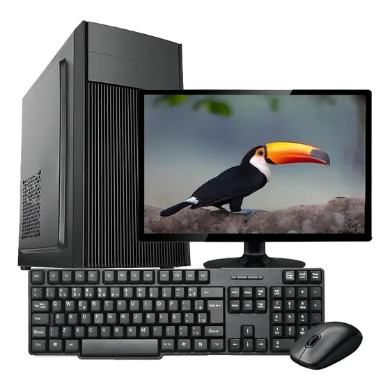 Imagem do Computador Pc Completo I5 4gb Ssd 120gb Monitor