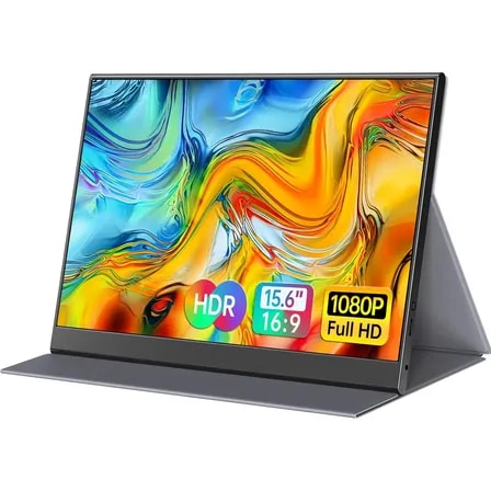 Imagem do Monitor Bettdow Com Tela De 15 6 60hz E Full Hd Preto 127v Preto 127 220v