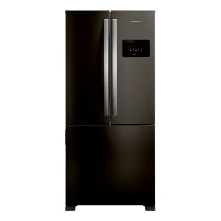 Imagem do Geladeira Brastemp Frost Free French Door Preta Bro85me Preto 127v