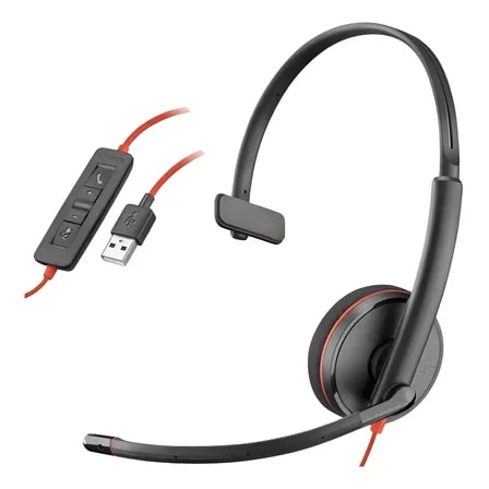 Imagem do Headset Poly Plantronics Blackwire C3210 Usb