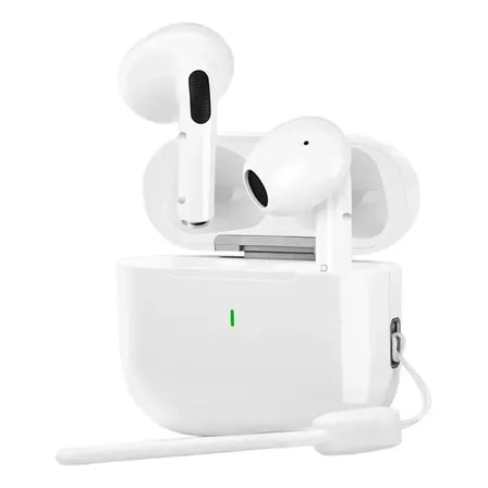 Imagem do Fone De Ouvido Bluetooth Sem Fio Tws Celular Microfone Cor Fone De Ouvido Tws Luz Branco
