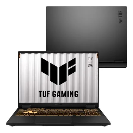 Imagem do Notebook Asus Tuf Gaming F16 Fx608jhr Nvidia Rtx 5050 Intel Core I5 14a 8gb Ram 512gb Ssd Linux Keepos Tela 16 Led Fhd 165hz Gray Rv124 Jaeger Gray