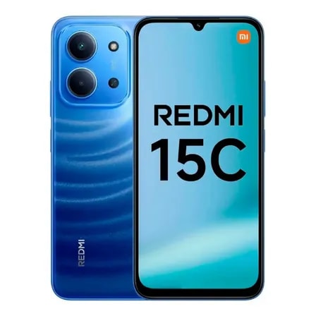 Imagem do Celular Xiaomi Redmi 15c 256gb 8gb Ram Dual Sim Capa Azul