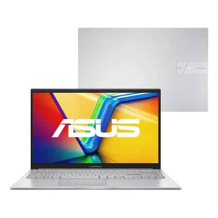 Imagem do Notebook Asus Vivobook 15 X1504va Intel Core I5 1334u 8gb Ram 512gb Ssd Intel Iris Xe Windows 11 Home Tela 15 6 Fhd Silver Nj1740w