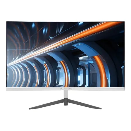 Imagem do Monitor Gamer Bluecase Tela 23 8 100 Hz Resolucao Full Hd Branco 127 220v
