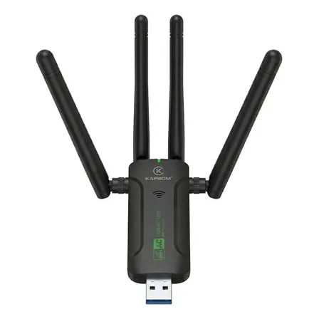 Imagem do Adaptador Wifi Usb3 0 1200mb S Dual Band 2 4 5ghz 4 Antenas