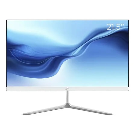 Imagem do Monitor Get Office Slim De 21 5 Full Hd Com 100hz E Painel Va Branco 127 220v