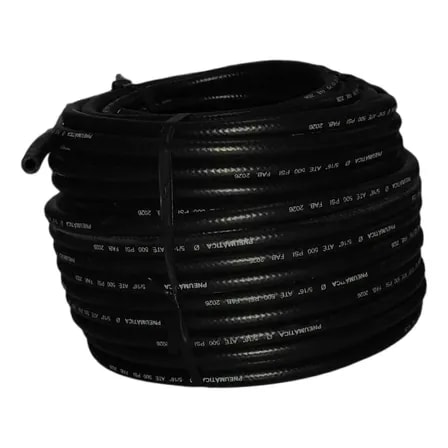 Imagem do Mangueira Ar Comprimido Pneumatica 15 Metro 5 16 500 Psi Preto