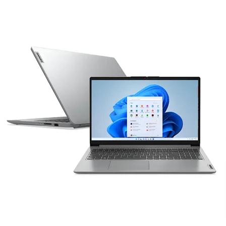 Imagem do Notebook Lenovo Ideapad 1 15amn7 Amd Ryzen 5 7520u 8gb 512gb Ssd Windows 11 15 6 82x5000nbr Cloud Grey Cloudgrey