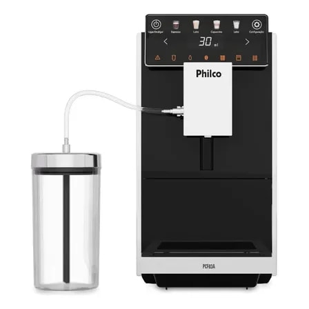 Imagem do Cafeteira Expresso Philco 20 Bar 1 2l Com Moedor Pcf03a Preto Com Cinza 127v