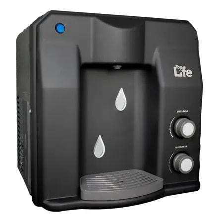 Imagem do Purificador Filtro De Agua Gelada Compressor Ozonio Flex Oxi Cor Preto 220v