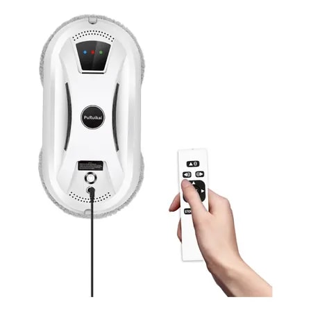 Imagem do Robo De Limpeza De Janelas Puruikai Prk01 N361 Bivolt Branco 127 220v