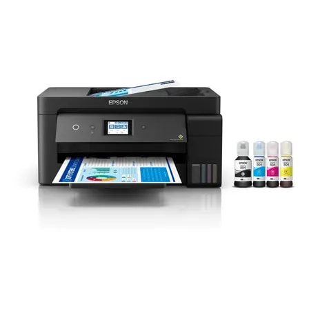 Imagem do Impressora Multifuncional Cor Epson Ecotank L14150 Preto 127v