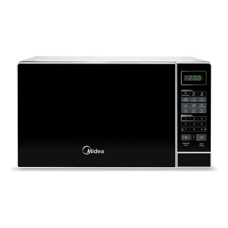 Imagem do Micro Ondas Mras21 20l Branco Porta Preta Minuto Facil Midea 127v