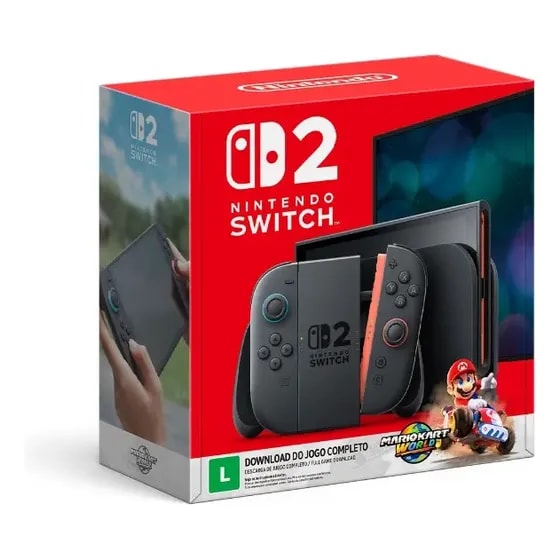 Imagem do Bundle Nintendo Switch 2 Mario Kart World