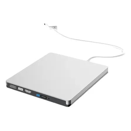 Imagem do Gravador E Leitor De Dvd Externo Usb 3 0 Slim Compativel Com Cd Dvd Para Windows E Macbook Gravador Dvd Externo Leitor Cd Usb Leitor Cd Dvd Externo Prata