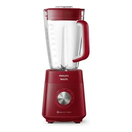 Imagem do Liquidificador Serie 5000 Ri2240 1200w Philips Walita Cor Vermelho 220v