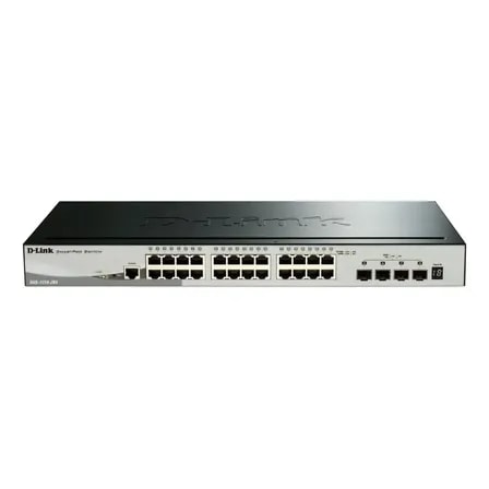 Imagem do Switch Gerenciavel D Link Dgs 1510 28x 25 Portas Rj 45 4 Sfp 16gb S