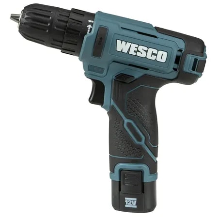 Imagem do Parafusadeira Furadeira A Bateria 12v 10mm Ws2556 Wesco Azul Com Preto 12v