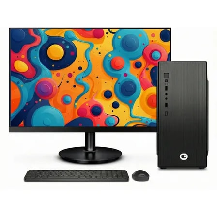 Imagem do Computador Completo 2eletro Fast Intel Core I5 8gb Ram Ssd 120gb Bivolt Monitor 20 Led Cd2e 0109fa 120 Gb 8 Gb Intel Hd Graphics