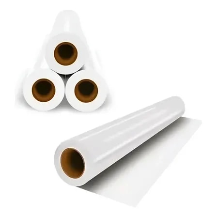 Imagem do Rolo Filme Dtf 60x100 Metros Branco