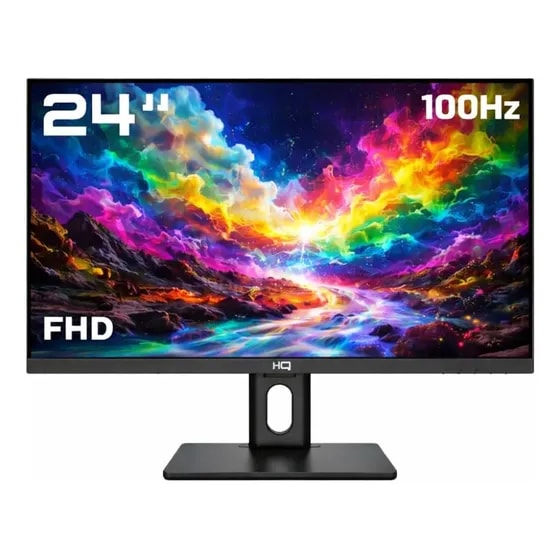 Imagem do Monitor 24 Hq Pro 100hz Fullhd 1920x1080 Hdmi Vga Vesa