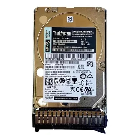 Imagem do Hd Lenovo Thinksystem 1 2tb 00yk016 7xb7a00027 Cinza