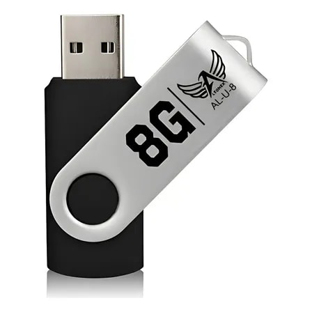 Imagem do Pendrive 8gb Altomex Preto Usb 2 0 Liso