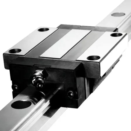 Imagem do 2 Guia Linear De 25mm X 1500mm 4 Patins Com Aba De 25mm