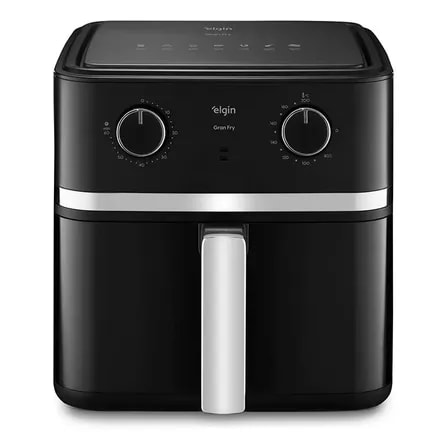 Imagem do Fritadeira Eletrica Air Fryer Gran Fry Elgin 8 Litros Preto 127v