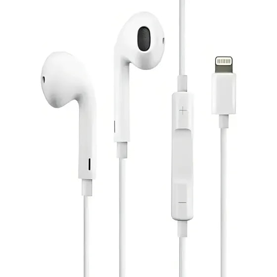 Imagem do Fone Ouvido Com Fio Compativel Iphone Cor Branco