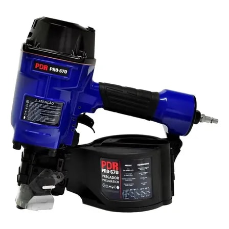 Imagem do Grampeador Pneumatico Cn70 Ldr2 45 A 70mm Azul Pro 670