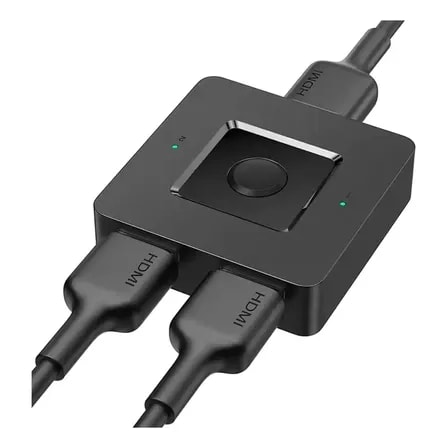 Imagem do Hub Hdmi Switch 4k 1x2 2x1 Para Tv Computador Ps5 Xbox 360