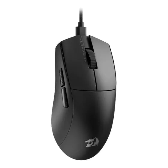 Imagem do Mouse Redragon Ultra Light K1ng M724 1k Hz Preto Com Fio