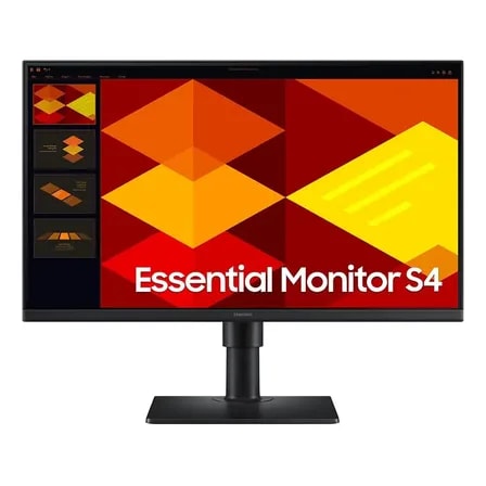 Imagem do Monitor Samsung Essential S4 24 Fhd 100hz Cor Preto