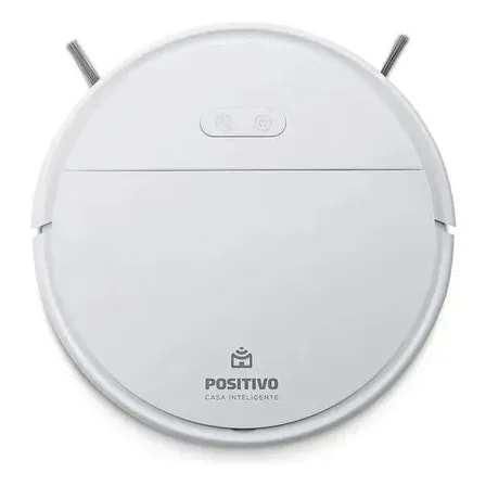 Imagem do Smart Robo Aspirador Wi Fi 3 Em 1 Com Sensor Inteligente Cor Branco Positivo 12v