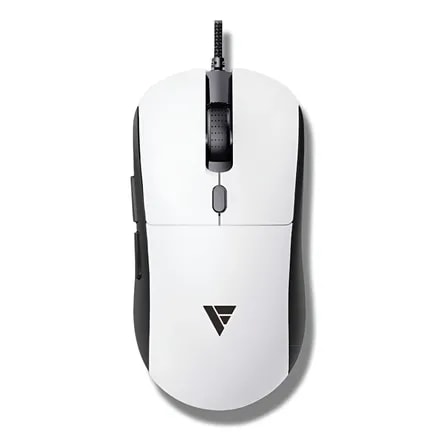 Imagem do Mouse Gamer Jogo Orion V2 Usb Com Fio 20000 Dpi Rgb Led Pc Branco