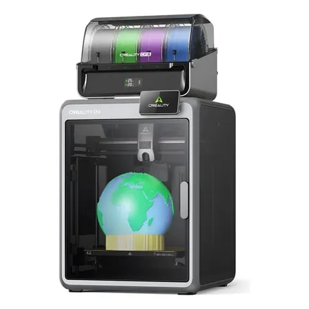 Imagem do Impressora 3d Creality K2 Combo Com Cfs Multicolor 600 Mm S Cor Preto