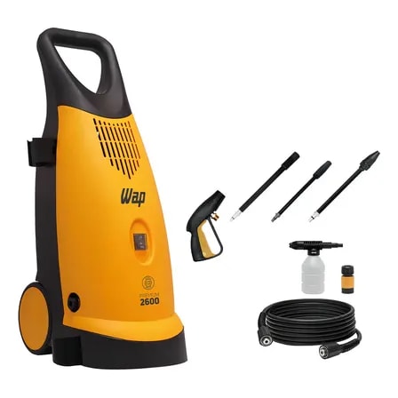 Imagem do Lavadora Alta Pressao 1900w 2400psi Inducao Wap Premium 2600 Laranja Preto 220v 60 Hz