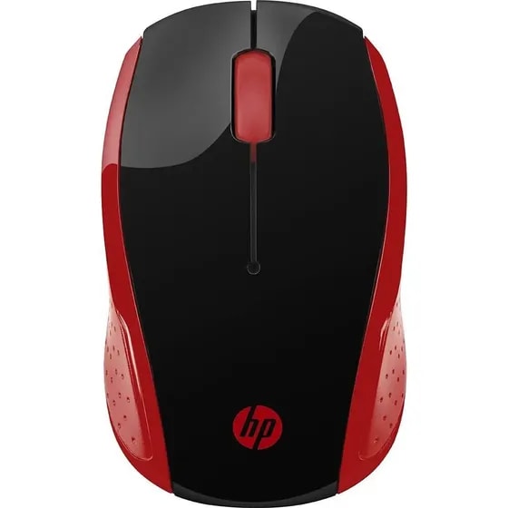 Imagem do Mouse Sem Fio Hp Oman Hp 200 2hu84aa Vermelho