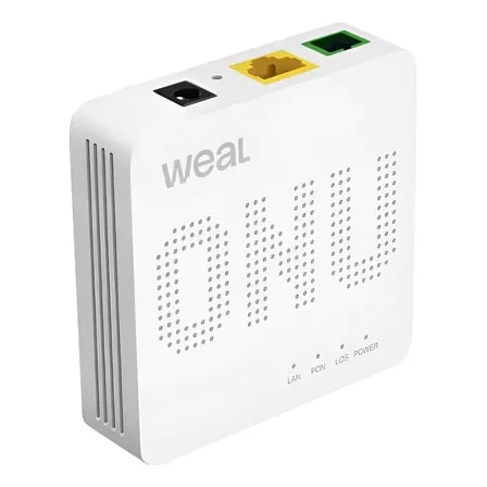 Imagem do Onu Weal Txg B1000 Branco 1ge Gpon Xpon Epon